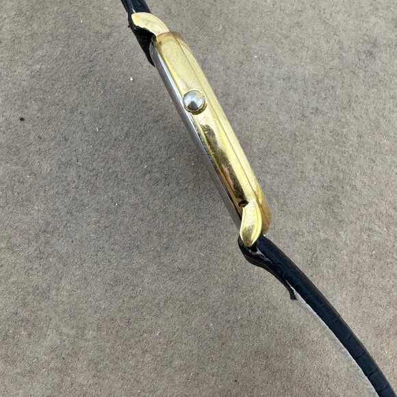 Vintage Stunning Daniel Mink Dual Time Swiss Made Watch a thin 5.5MM - Picture 3 of 10